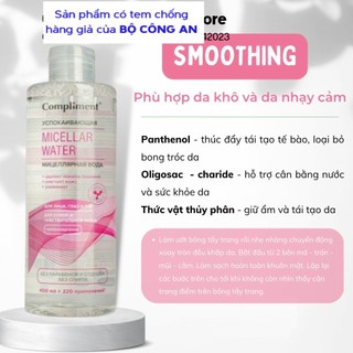 Nước tẩy trang Compliment 400ml