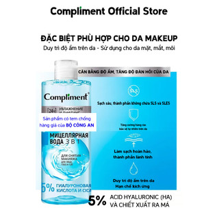 Nước tẩy trang Compliment 400ml