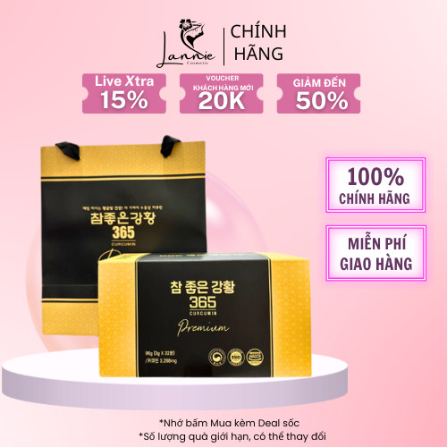 Tinh chất Nano Curcumin 365 Premium Hàn Quốc [Ji Chang Wook Version]