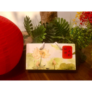 Hộp quà VIP Trà Búp Sen Sấy Thăng Hoa (Hộp 3 Bông)