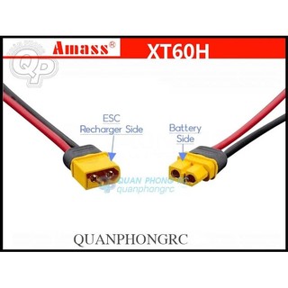 Jack XT60H ĐẦU ESC / ĐẦU PIN / CẶP