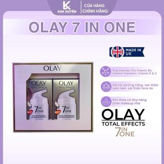   Bảng UK - Set 37ML  Set Kem dưỡng Olay Total Effects 7 In One - Mỗi Chai 37ML  TRẮNG  Skincare 