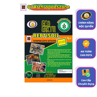 [Công Thức Mới] Reptisoil Eco Earth Đất Nền Chuyên Dụng Cho Côn Trùng Và Bò Sát (Chính Hãng QTArthropodszone)