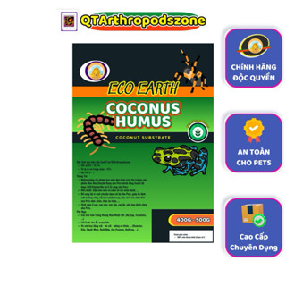Eco Earth (Coconut Humus) Mùn Dừa Chuyên Dụng Chính Hãng QTArthropodszone Cho Côn Trùng Và Bò Sát