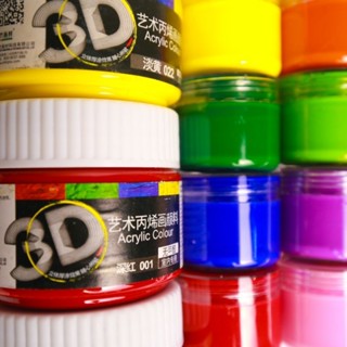 Màu Acrylic Vẽ 3D Chinjoo, Maries 100ml