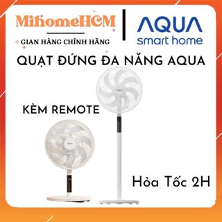 [HỎA TỐC HCM] Quạt cây đứng Aqua FED3501R thân quạt máy cảm ứng, điều khiển từ xa 2 ĐỘ CAO - CHÍNH HÃNG