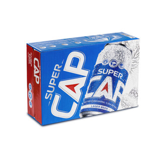 Combo 2 thùng bia lon SUPER CAP (24 lon/330ml)