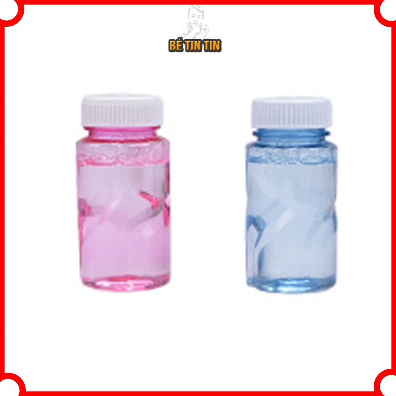 Bình nước bong bóng xà phòng 50ml  Lọ/Bình xà phòng đồ bắn bong bóng, cá heo thổi bóng