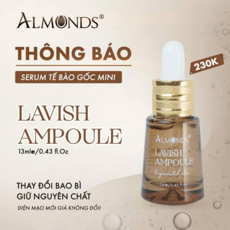 tế bào gốc chính hãng ALMONDS