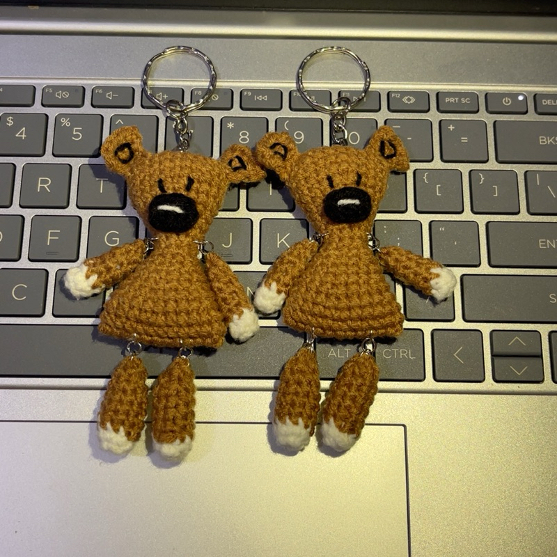 Móc khóa gấu teddy của Mr bean🧸
