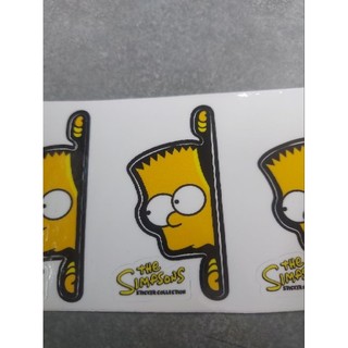 Tem dán điện thoại , dán nón , dán xe máy mẫu simpson