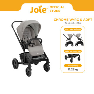 Xe đẩy cho bé Joie Chrome W/RC & ADPT gấp gọn tiện lợi tích hợp chế độ đảo chiều ghế ngồi