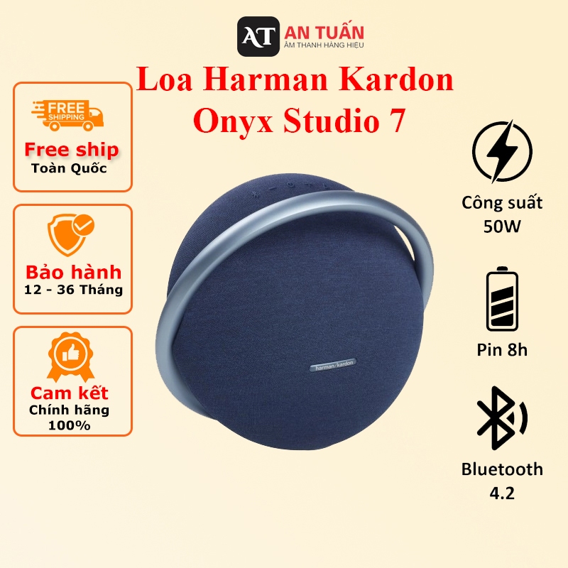 Loa Bluetooth Harman Kardon Onyx Studio 7 (Hàng Chính Hãng Bảo Hành 12 Tháng Đổi Mới 15 Ngày Đầu )