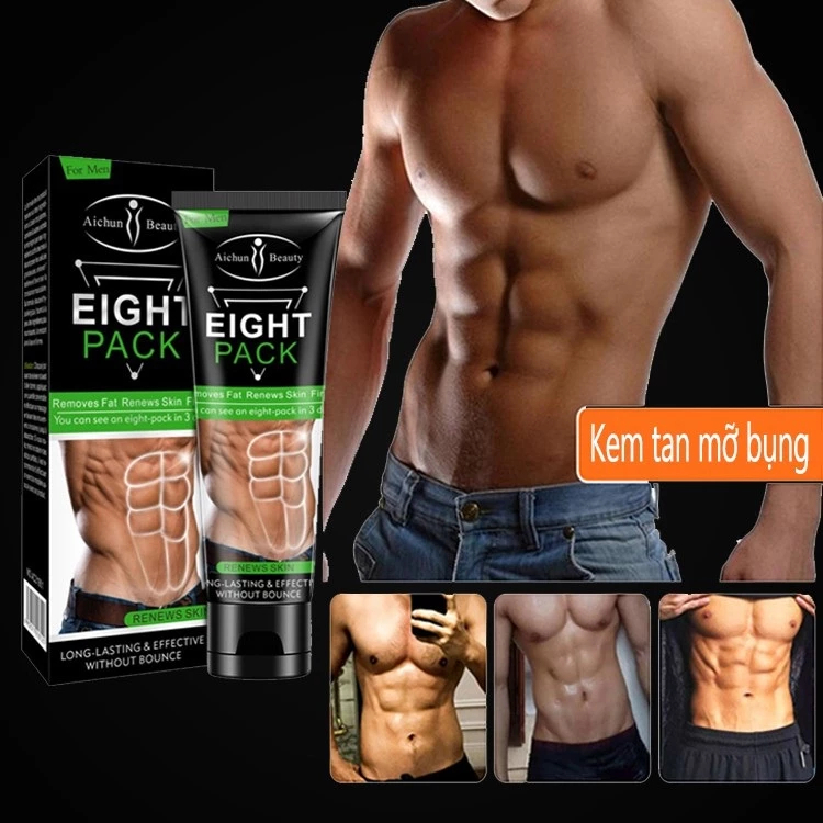 Kem Tan Mỡ Bụng Cho Nam Nữ- Tăng Cơ Bụng Eight Pack Aichun Beauty