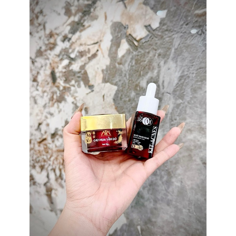 COMBO CAO MỤN, CỐT HUYẾT THANH VER2
