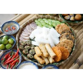 COMBO NEM CHUA RÁN+DỒI SỤN+ CHẢ CỐM 500G