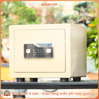 Két Sắt Mini Vân Tay Điện Tử KVTM36 Việt Tiệp Kết Nối App Điện Thoại Đóng Mở Từ Xa, Báo Trộm