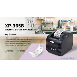 {RẺ NHẤT} Máy In Tem Mã Vạch XPrinter XP 350B (Chính Hãng)