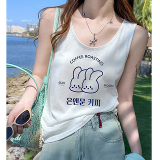  Áo ba lỗ nữ form rộng chất xược giấy menina áo thun 3 lỗ xược dáng rộng mặc hè 