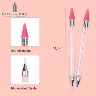 Bút chấm đá Cán đá (2 đầu)