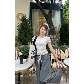 SÉT QUẦN XÁM PHỐI ÁO TRẮNG