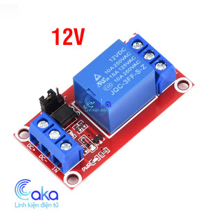 Module Relay 1 Kênh 5V 12V 10A kích High/Low