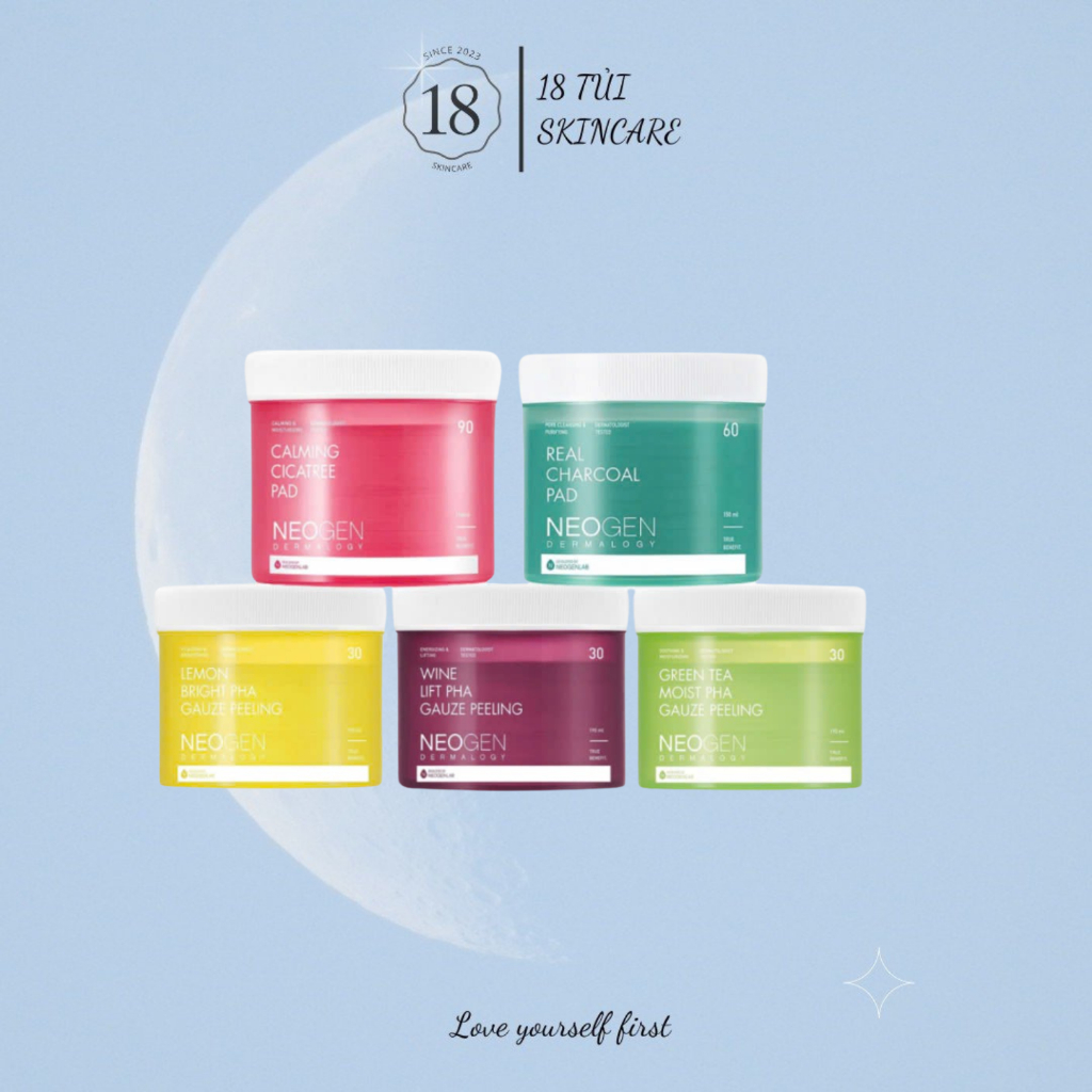 Toner Pad Hỗ Trợ Tẩy Tế Bào Chết Neogen Dermalogy