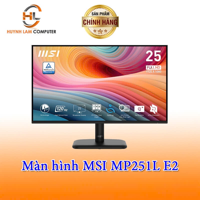 Màn hình MSI MP251L E2 (24.5 inch/FHD/IPS/120Hz/1ms) Chính hãng Networkhub Phân Phối | BigBuy360 - bigbuy360.vn