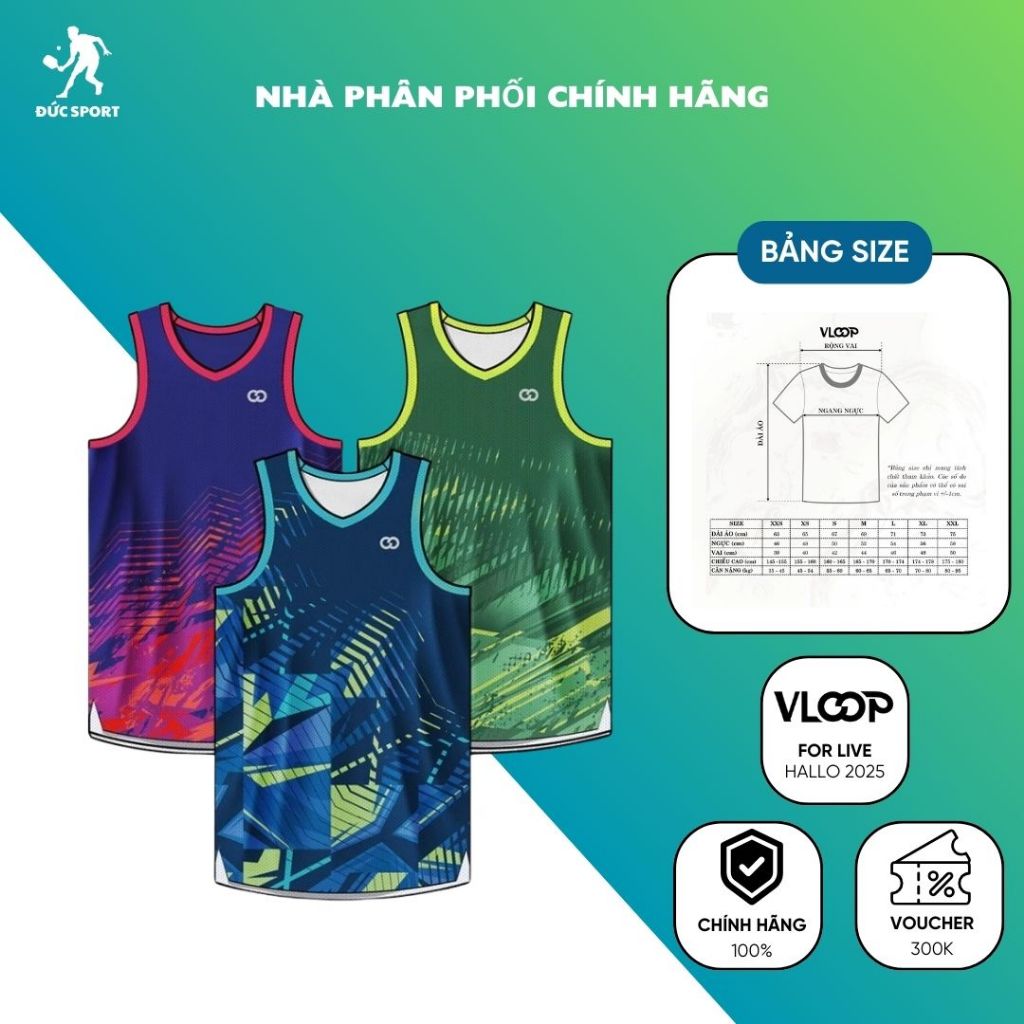 Áo Singlet Chạy Bộ VLOOP, Áo Ba Lỗ Chạy Bộ Nam Nữ Thun Lạnh, Nhanh Khô - BST KEEP MOVING