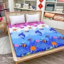 Ga chống thấm COTTON  hoa văn 2mx2m2,đủ kích thước lựa chọn
