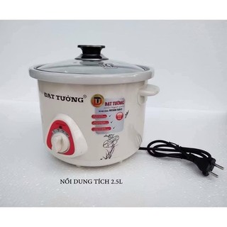 NỒI NẤU CHÁO CHẬM ĐẠT TƯỜNG 2.5 lít