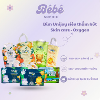   Link quà chọn size  Bỉm Unijoy Oxygen Care và Unijoy Skin Care cho bé yêu- Bebe Sophie 