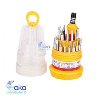 Bộ tô vít đa năng 31 đầu - Hộp tròn