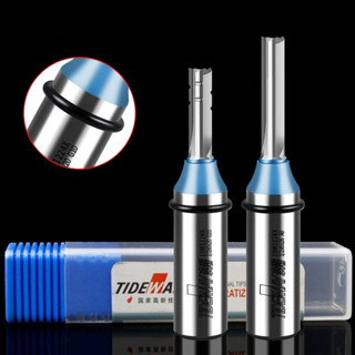 Mũi phay CNC cắt gỗ dao phay 3 cánh , 2 me thẳng và Xoắn TCT Tideway 3,4,5,6,8mm MCCNC-TW