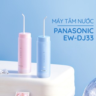 Máy Tăm Nước Panasonic EW-DJ33 - Nhỏ Gọn - Thế Hệ Mới - Công Nghệ Siêu Âm - Vệ Sinh Răng Miệng, Niềng Răng