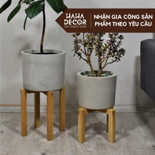 Kệ/Đôn Gỗ Đặt Chậu Cây - Chân Gỗ để chậu hoa CCG06