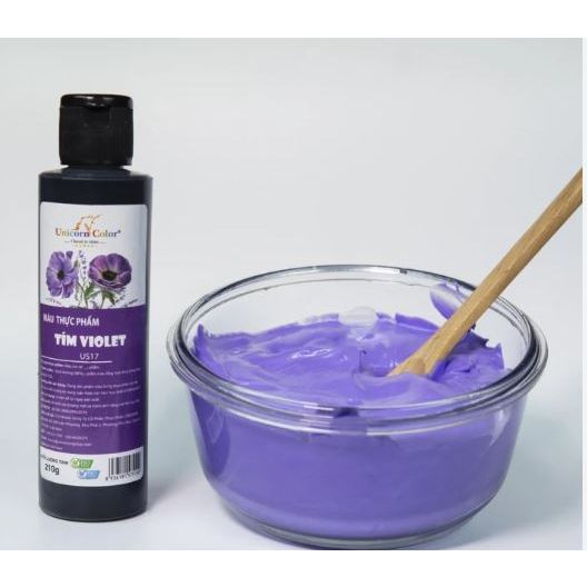 Màu thực phẩm Tím Violet Unicorn 210 gram
