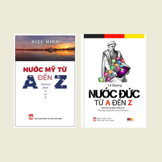 Sách - Combo 2 Cuốn Nước Mỹ Từ A Đến Z + Nước Đức Từ A Đến Z (PN)