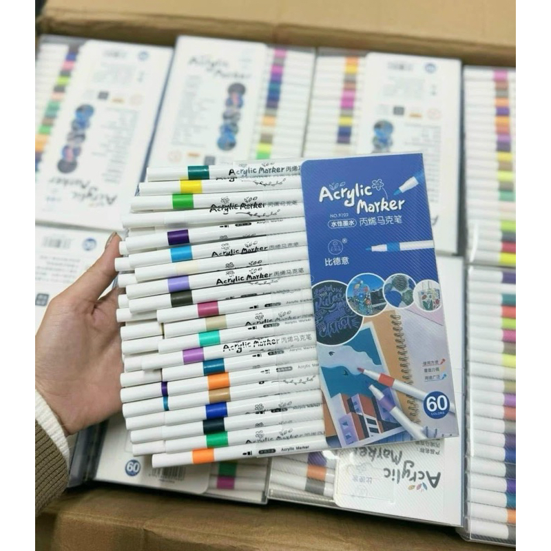 Màu Acrylic 36 chi tiết siêu đẹp