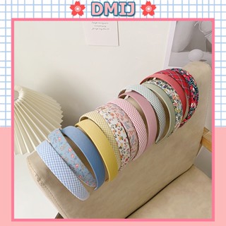 Bờm tóc vải bản to nhiều màu cài tóc hàn quốc đáng yêu cho nữ mới