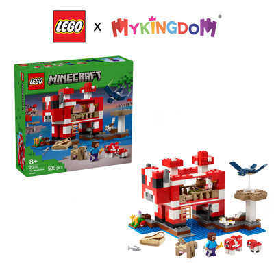 Đồ Chơi Lắp Ráp Ngôi Nhà Của Những Chú Bò Nấm LEGO MINECRAFT 21270 (500 chi tiết)