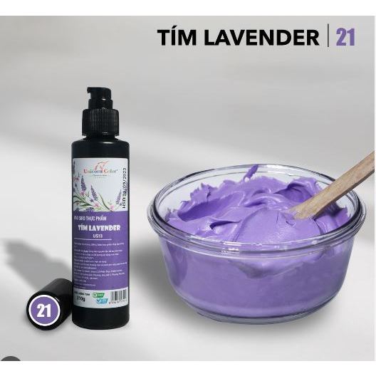 Màu thực phẩm Unicorn Tím Lavender 210 gram