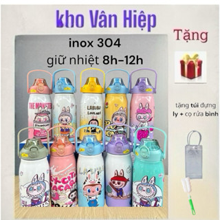 Bình giữ nhiệt inox 304 1200ml có quai xách,ống hút (tặng kèm túi đựng ly). Bình nước giữ nhiệt 1200ml độc lạ