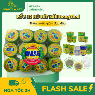 Combo Hũ Dầu Hít Thông Mũi, Hũ Hít Xanh Herbal Inhalant
