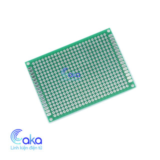Mạch pcb đục lỗ xanh 5x7 2 mặt loại tốt