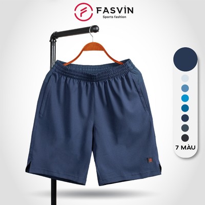 Quần Đùi Nam Thể Thao FASVIN Q25658.HN Vải Gió Đẹp Nhẹ, Mát Hàng Nhà Máy Chất Lượng Cao