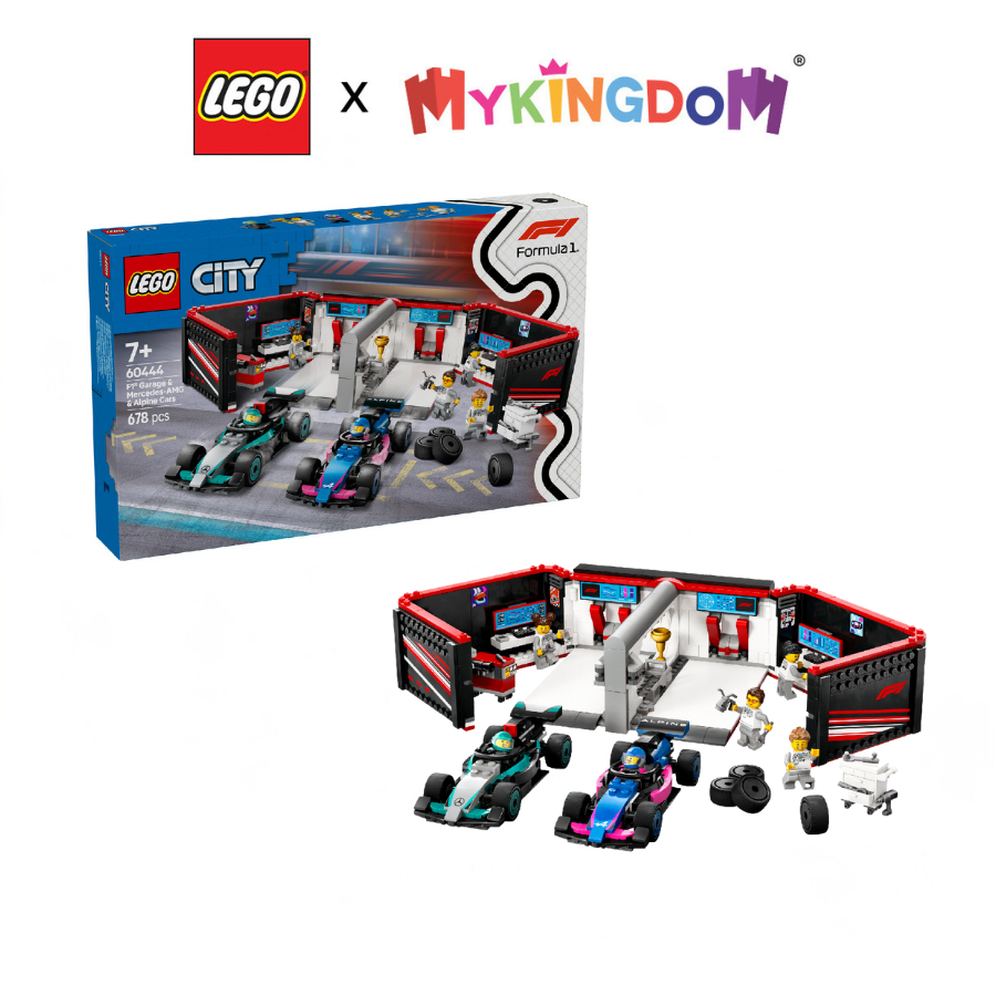 Đồ Chơi Lắp Ráp Gara F1 LEGO CITY 60444