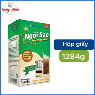 Sữa đặc có đường Ngôi sao phương nam xanh lá hộp giấy 1284g