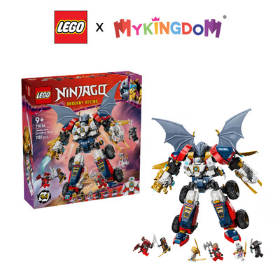 Đồ Chơi Lắp Ráp Chiến Giáp Kết Hợp Của Zane LEGO NINJAGO 71834 (1187 chi tiết)