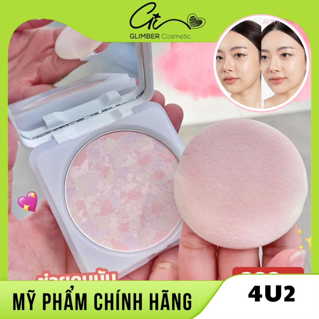 Phấn Phủ Dạng Nén 4U2 Translucent Touch Up Skin- Phấn Phủ Kiềm Dầu, Hiệu Chỉnh Màu Da